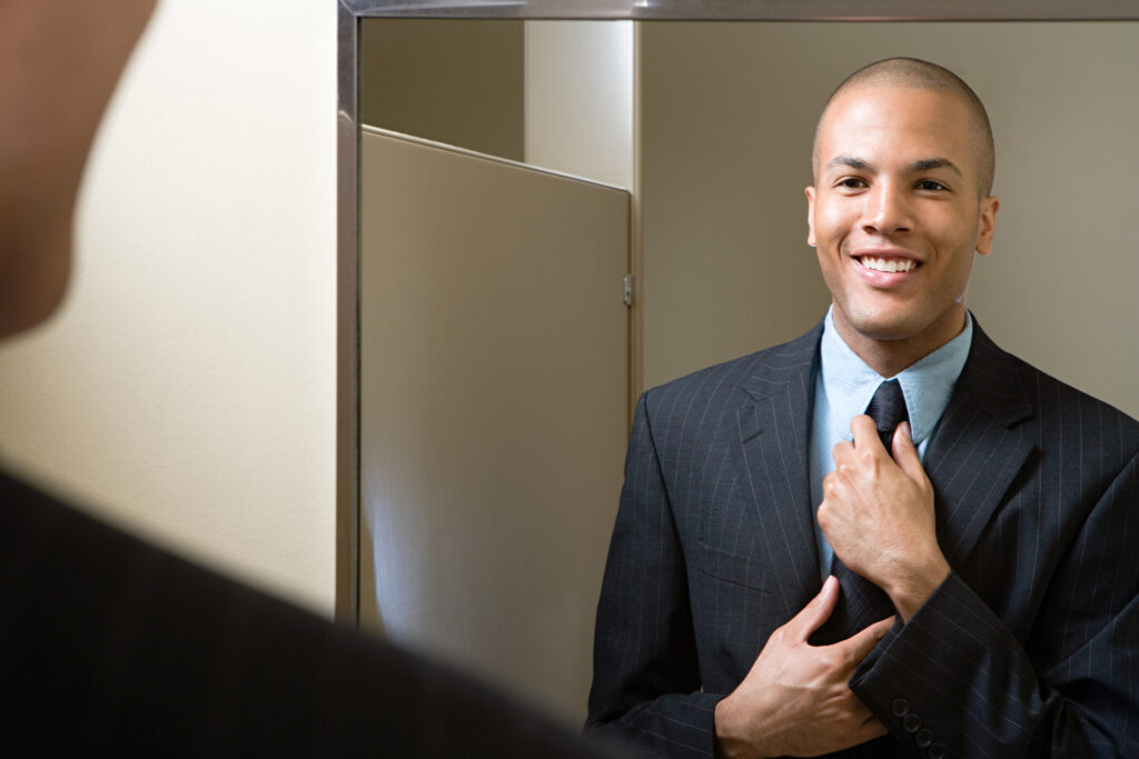 A candidate practising dental hygiene job interview questions